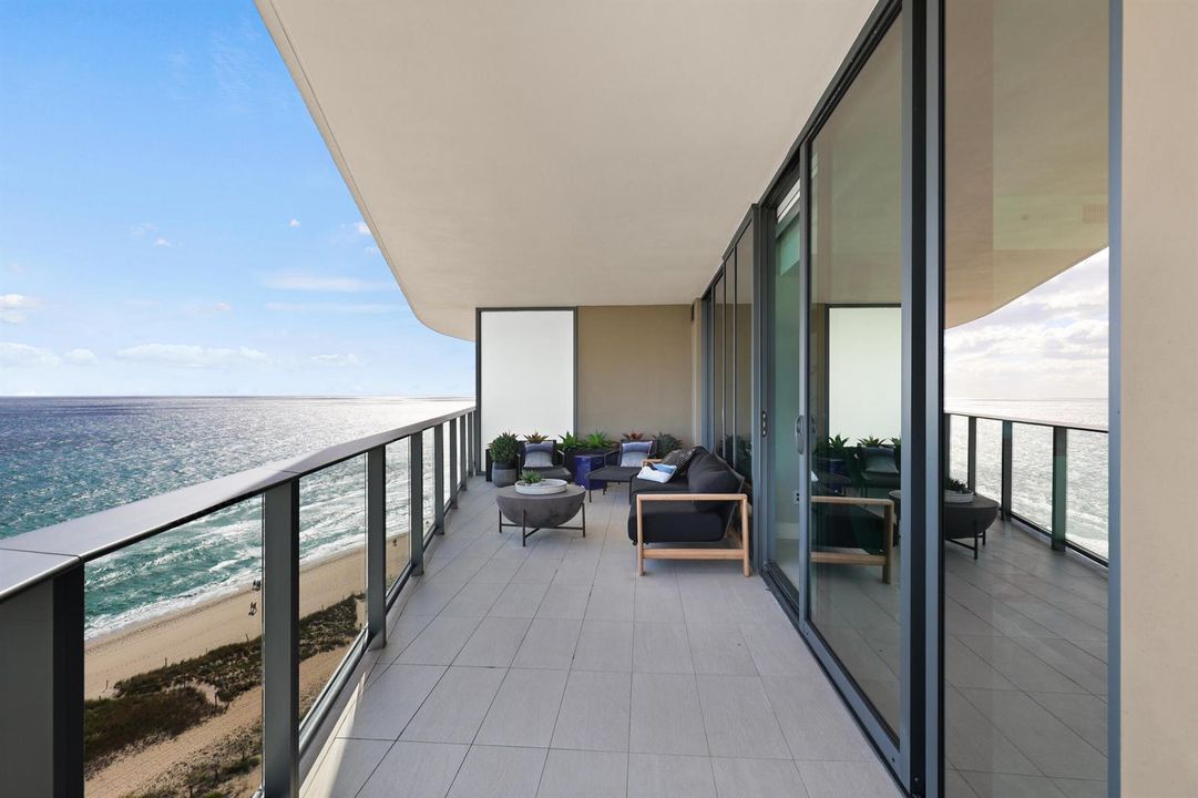 Wrap-Around Balconies Surround The Condo