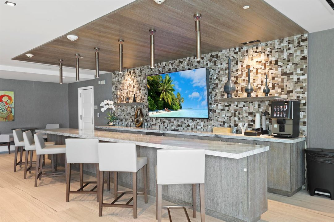 Bar in Sabbia Clubroom