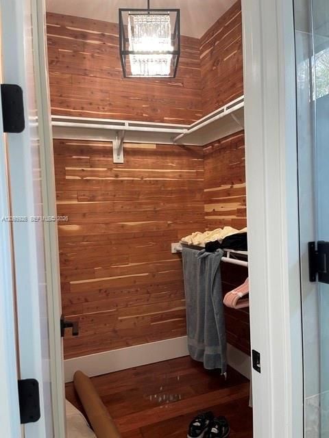 Primary Bedroom Walk in Cedar Closet