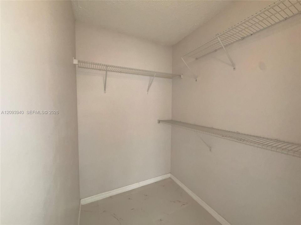 Walking Closet Second Bedroom