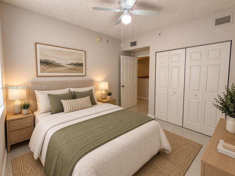 Third BedroomDIGITALLY STAGED