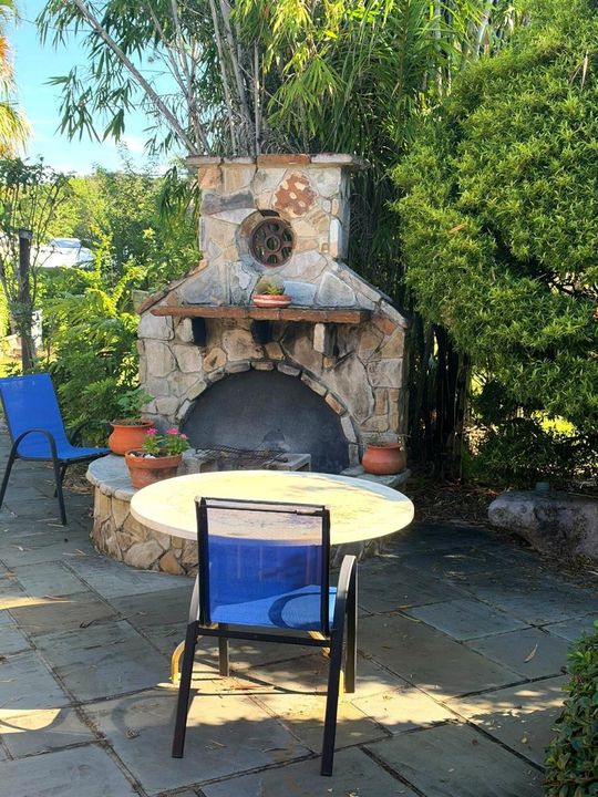 OUTDOOR FIREPLACE