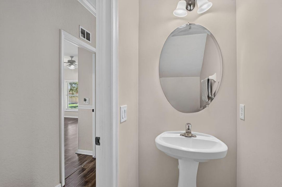 Half Bath - Downstairs