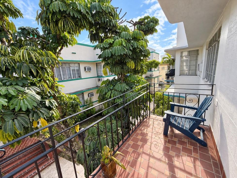 Private Balcony West View (AI edited photo)