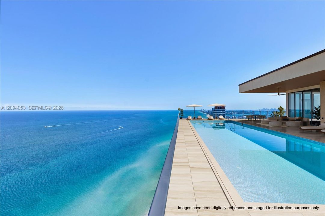 Private Rooftop Pool