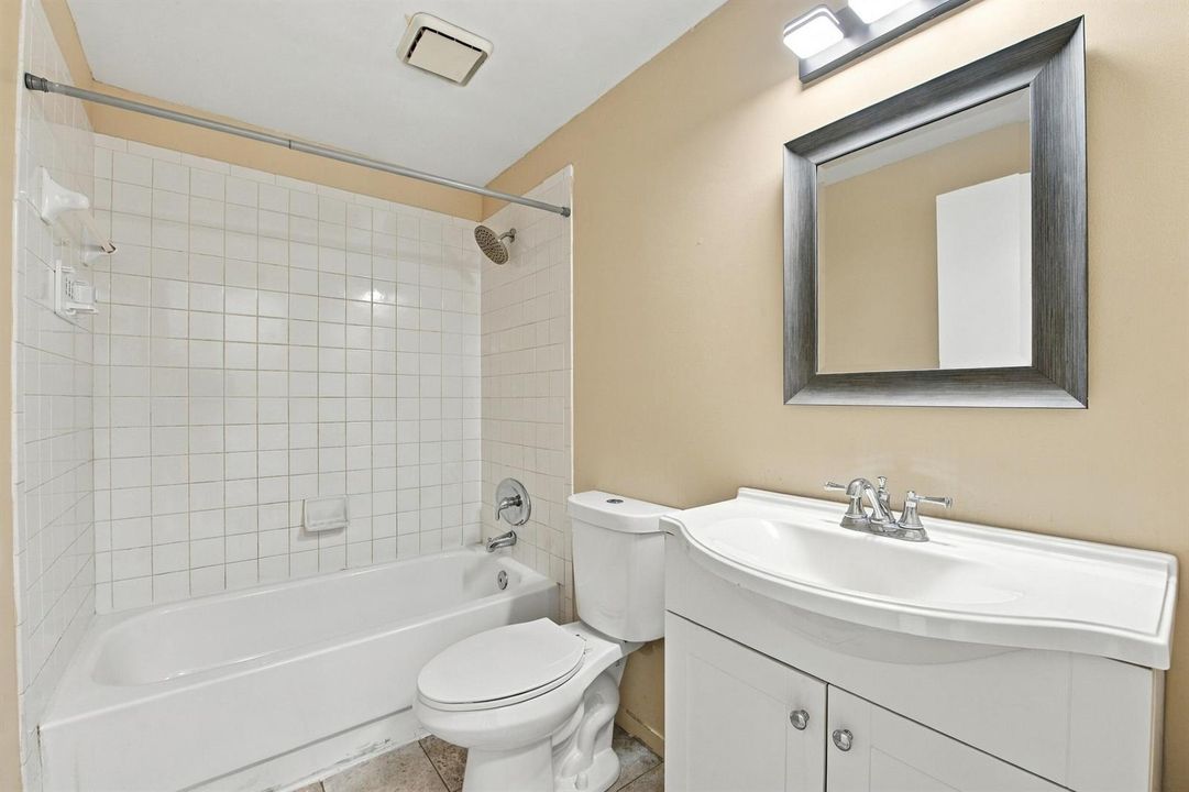 Secondary bathroom