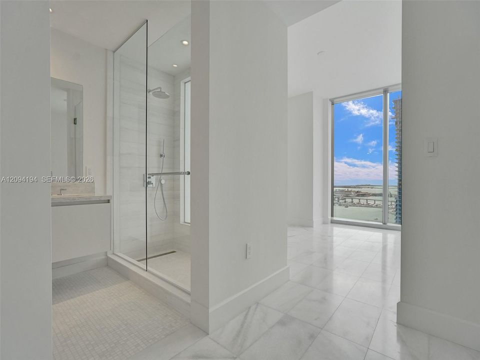 Master Bathroom / Walking Closet Area