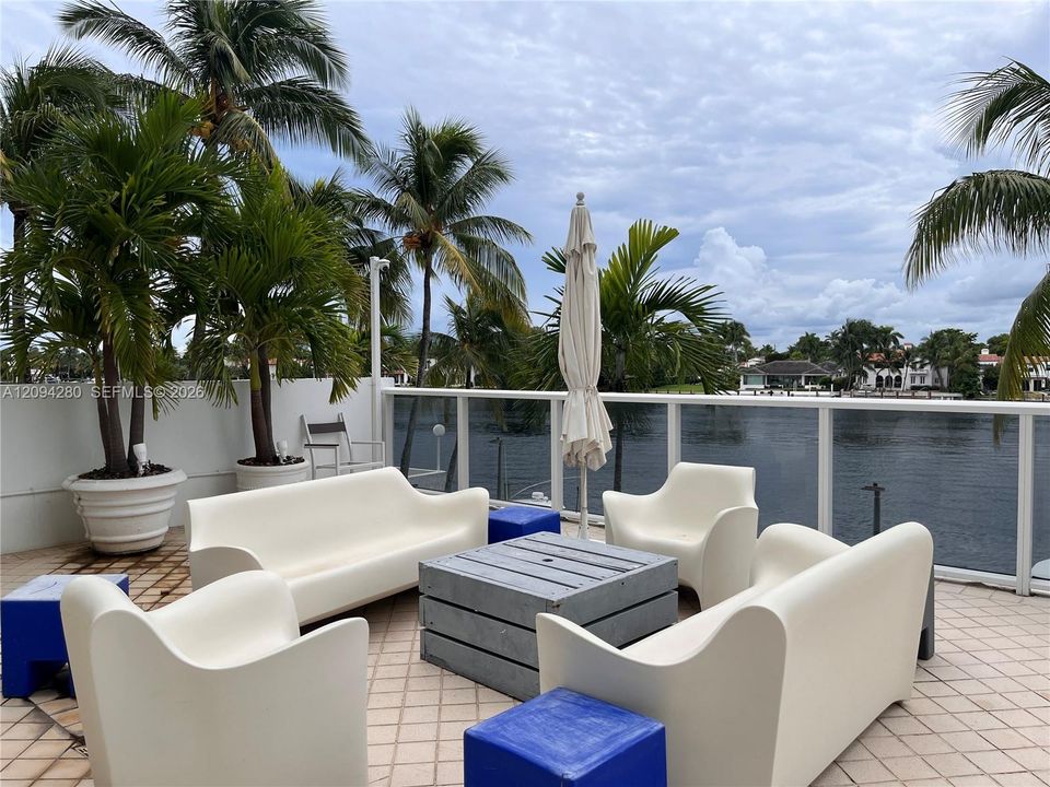 Terrace and BBQ Area