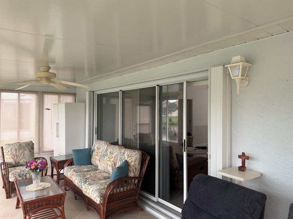 ENCLOSED PATIO