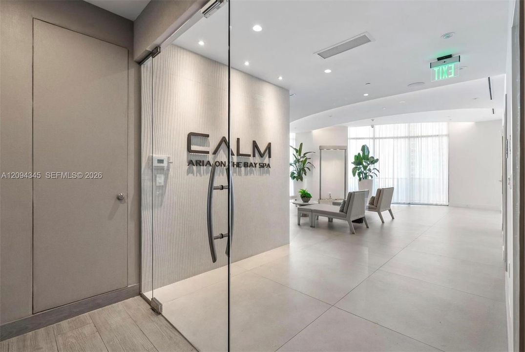 Spa Entrance