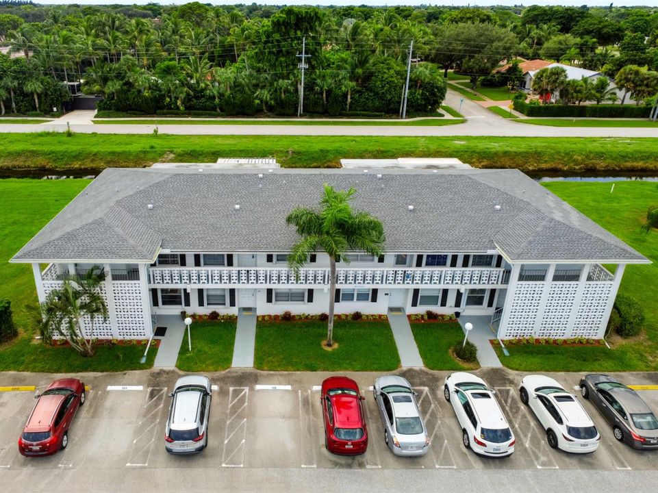 Aerial Building Front