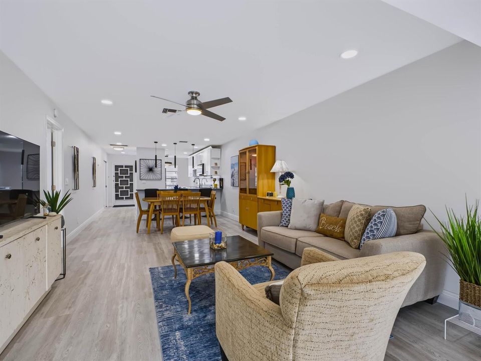 Living tp Dining Foyer