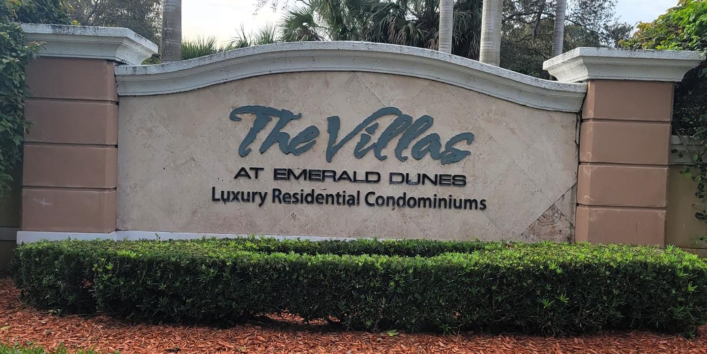 Entrance Sign