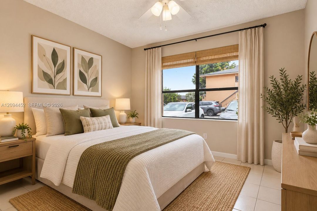 Virtual staging by AI