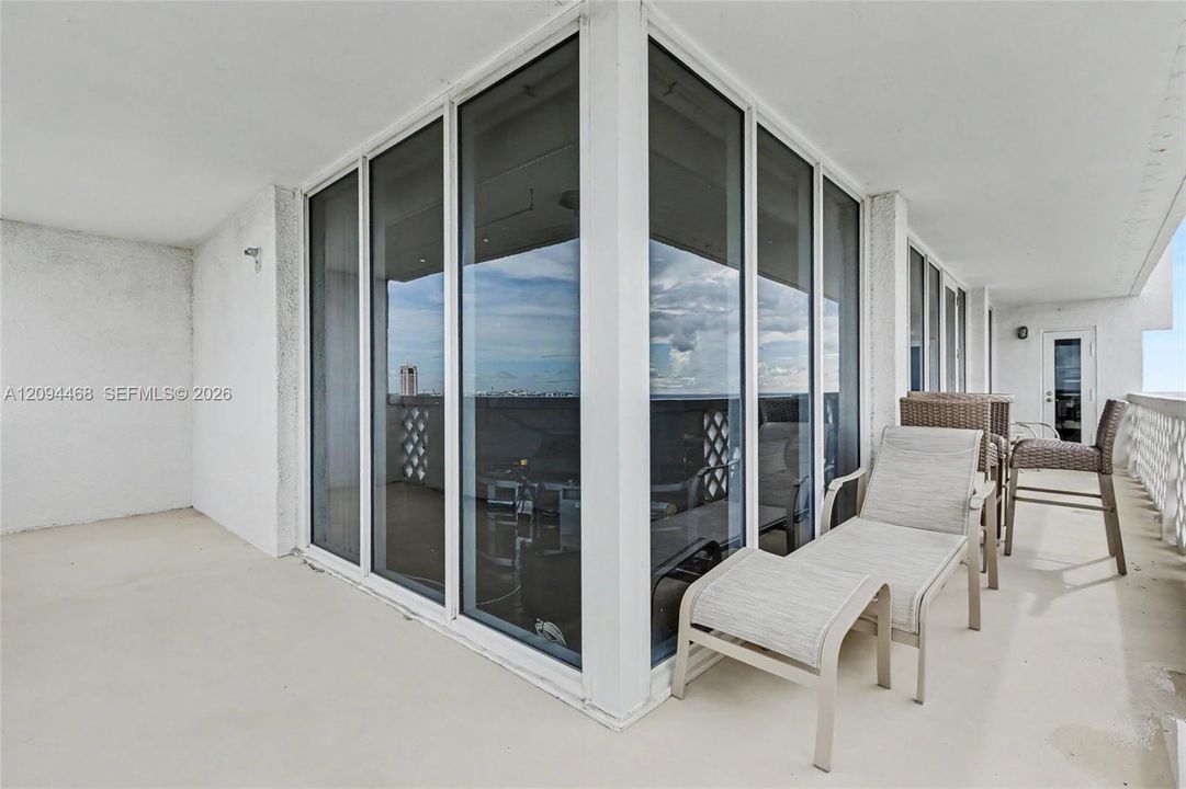 Wrap around Balcony