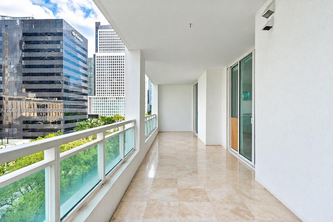 Empty balcony