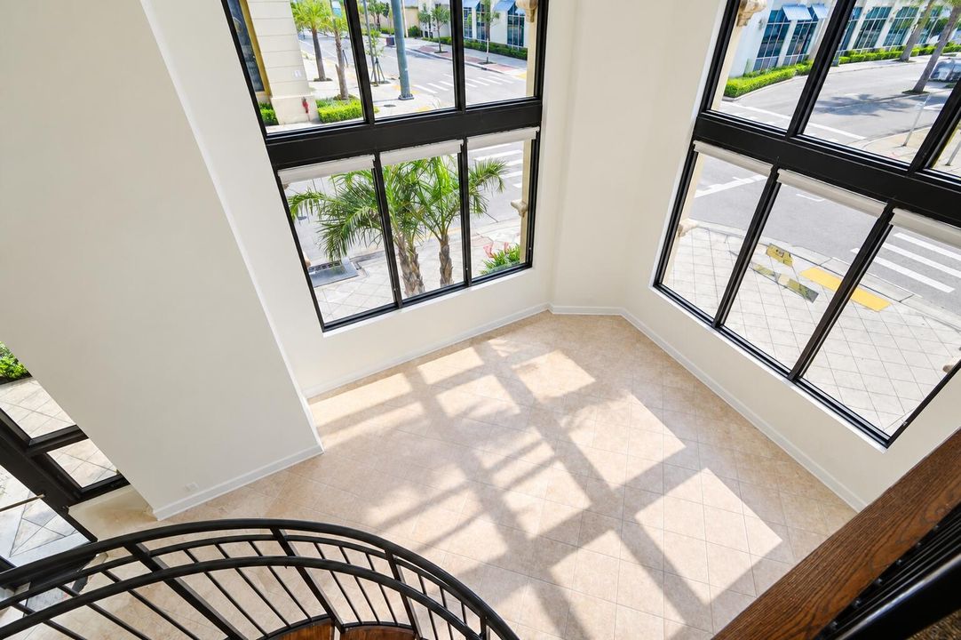 view from 2nd fl