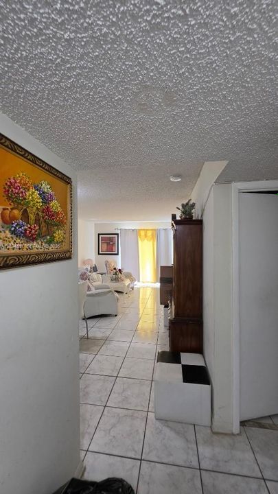 VIEW INTO LIVING ROOM