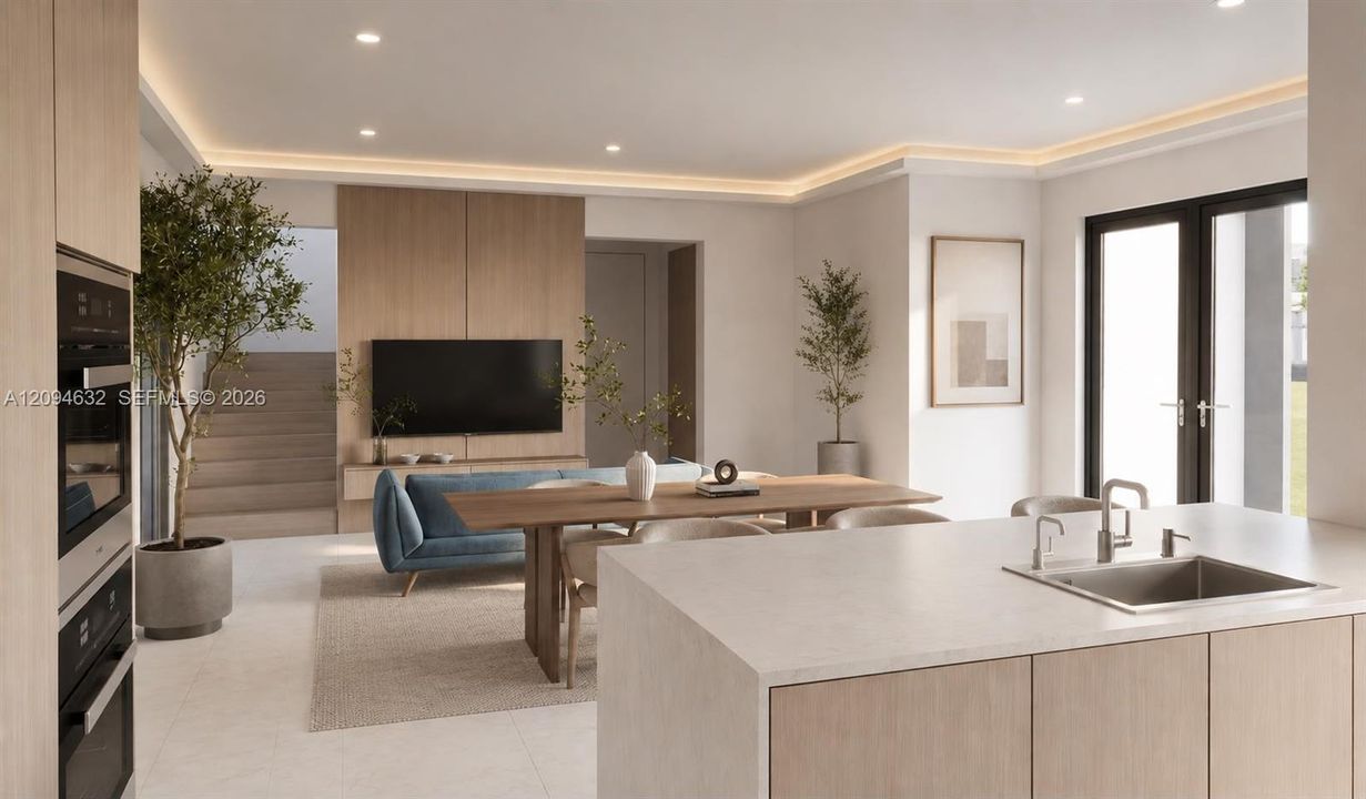 Open Concept Kitchen - renderings