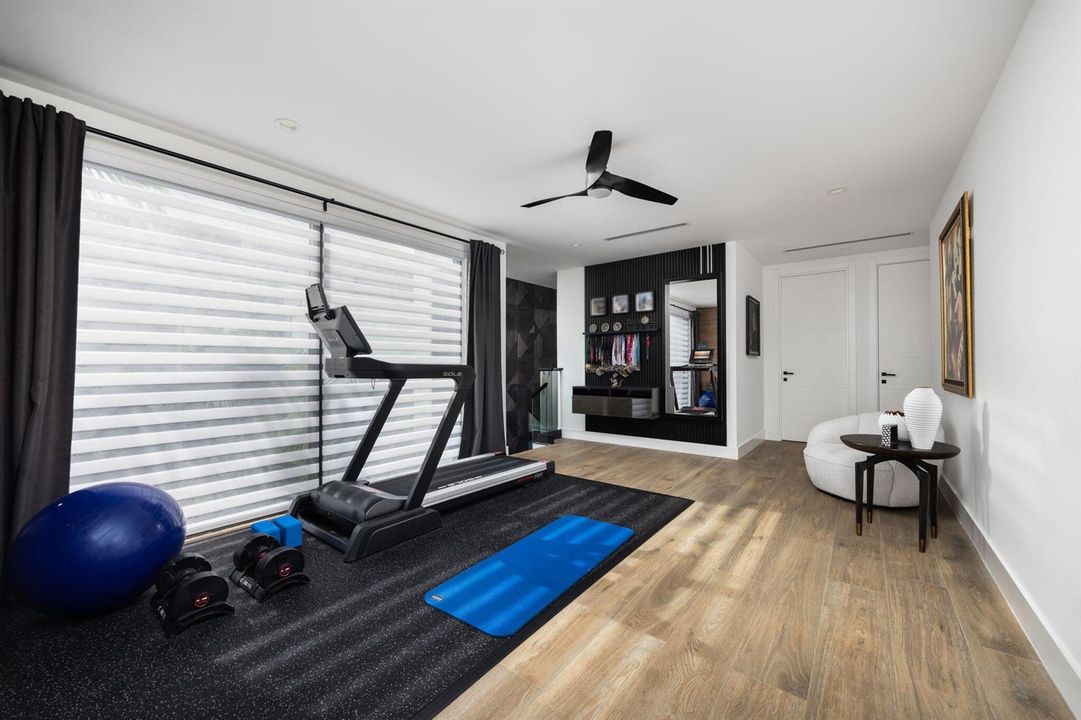 Upstairs Living Room/gym