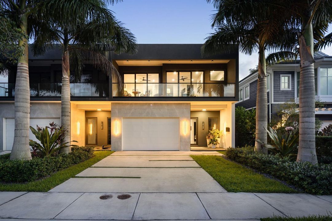 Twilight Front elevation