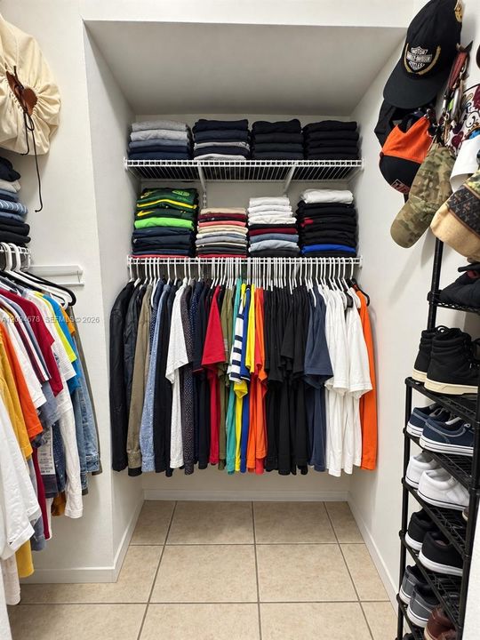Walk-in closet