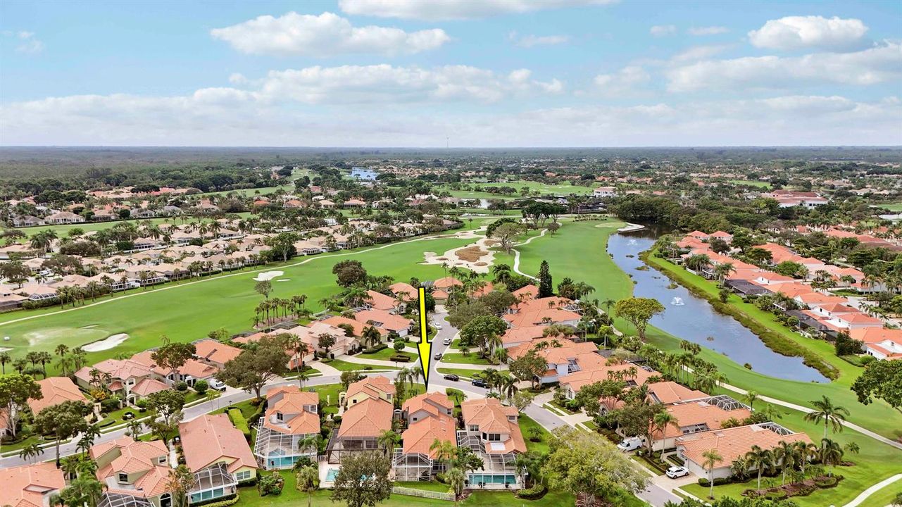 Aerial Golf View