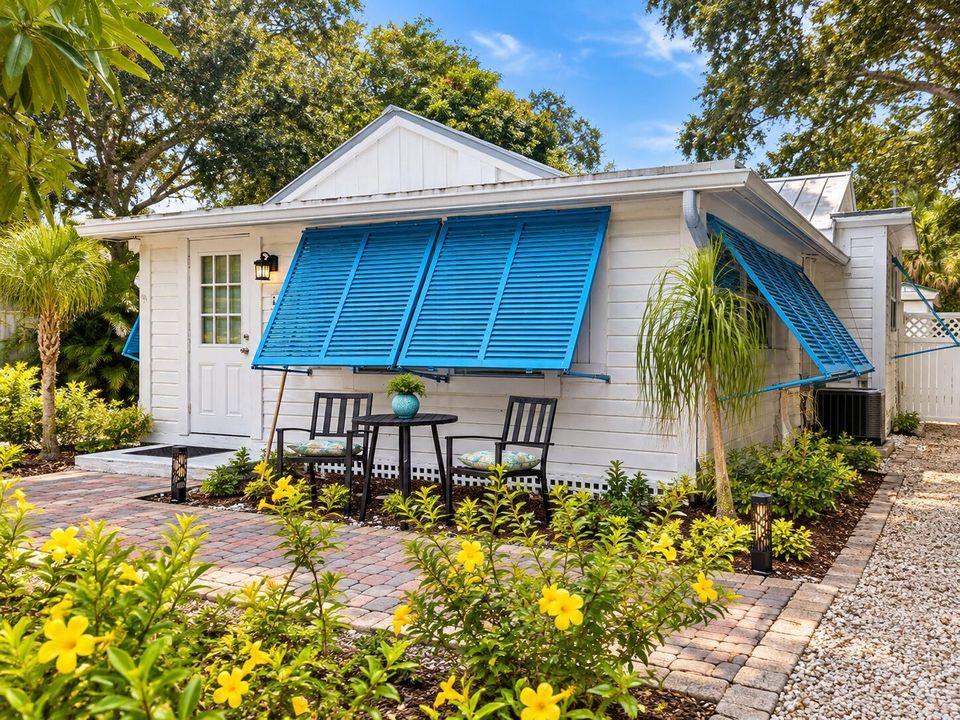 front of cottage exterior