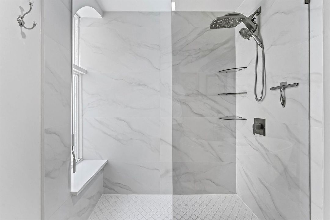 Master Bathroom 1 shower