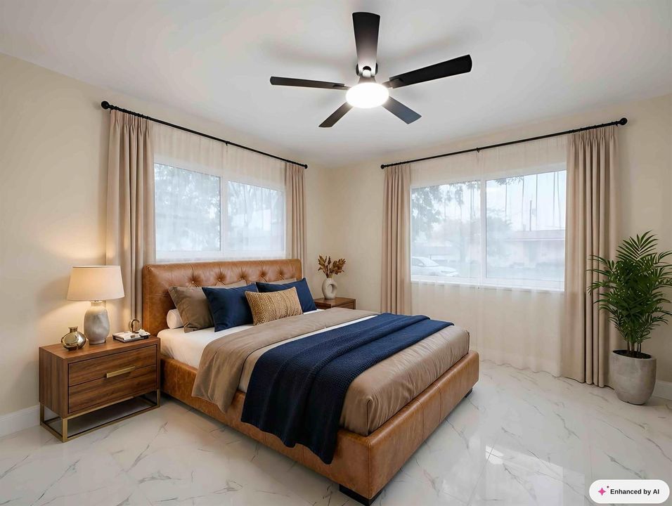 Bedroom 2 Staged