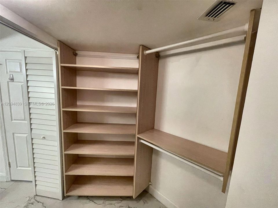 Walk-In Closet on Primary Bathroom