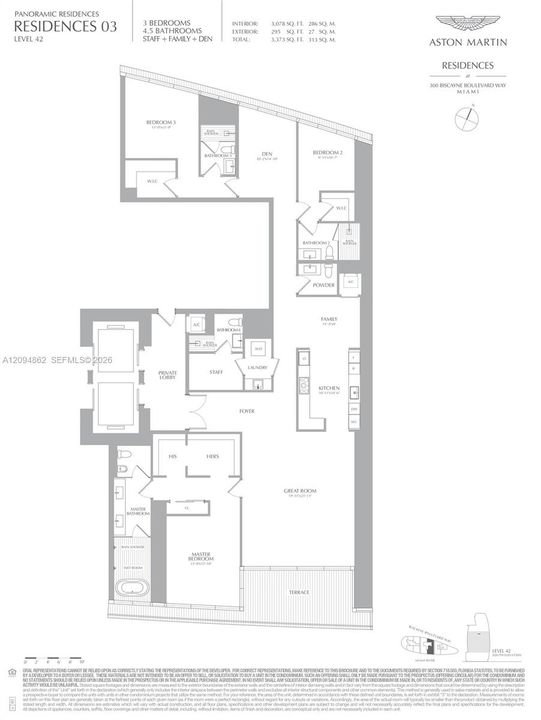 For Sale: $4,190,000 (3 beds, 4 baths, 3078 Square Feet)