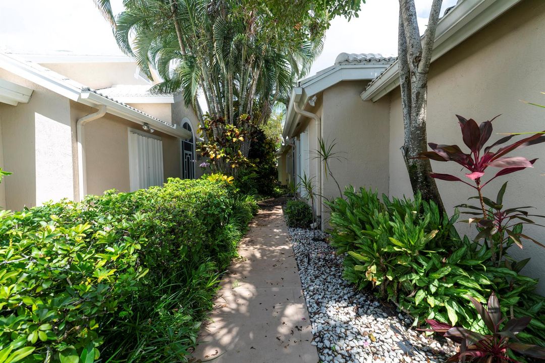 Walkway to front door
