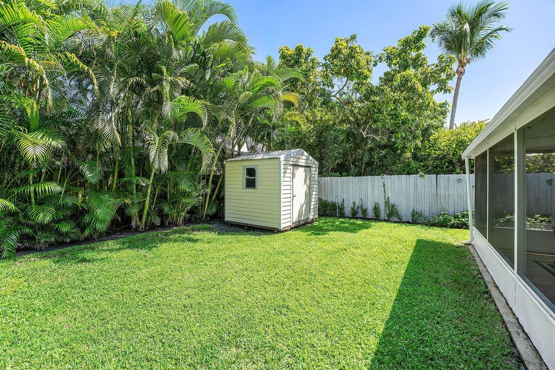SPACIOUS FENCED IN YARD