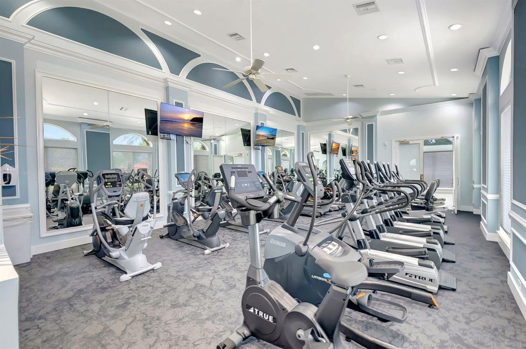STATE OF THE ART FITNESS ROOM