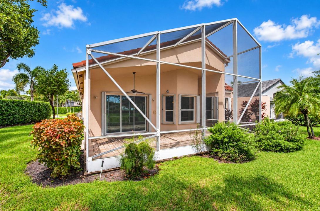 SCREENED AND COVERED LANAI