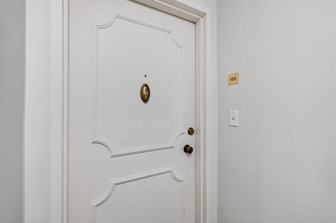Front Door to Unit