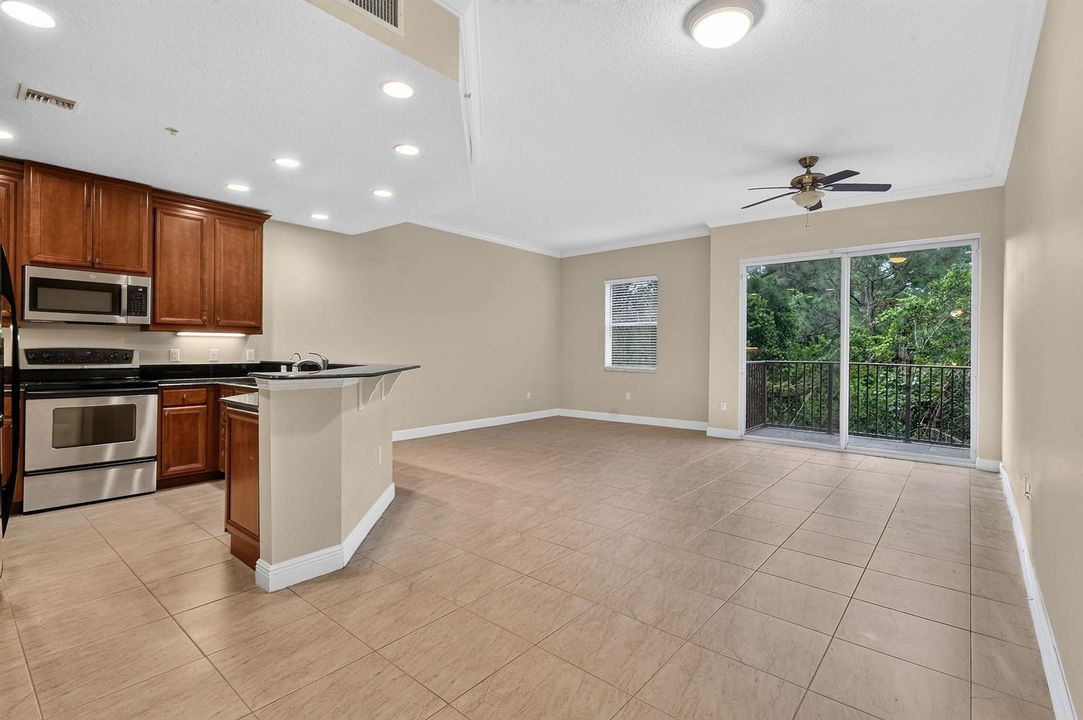 Kitchen- Living Area