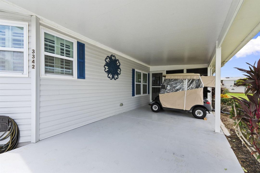 COVERED CARPORT