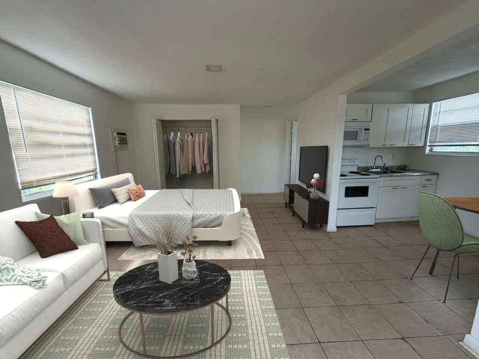 Virtual staging