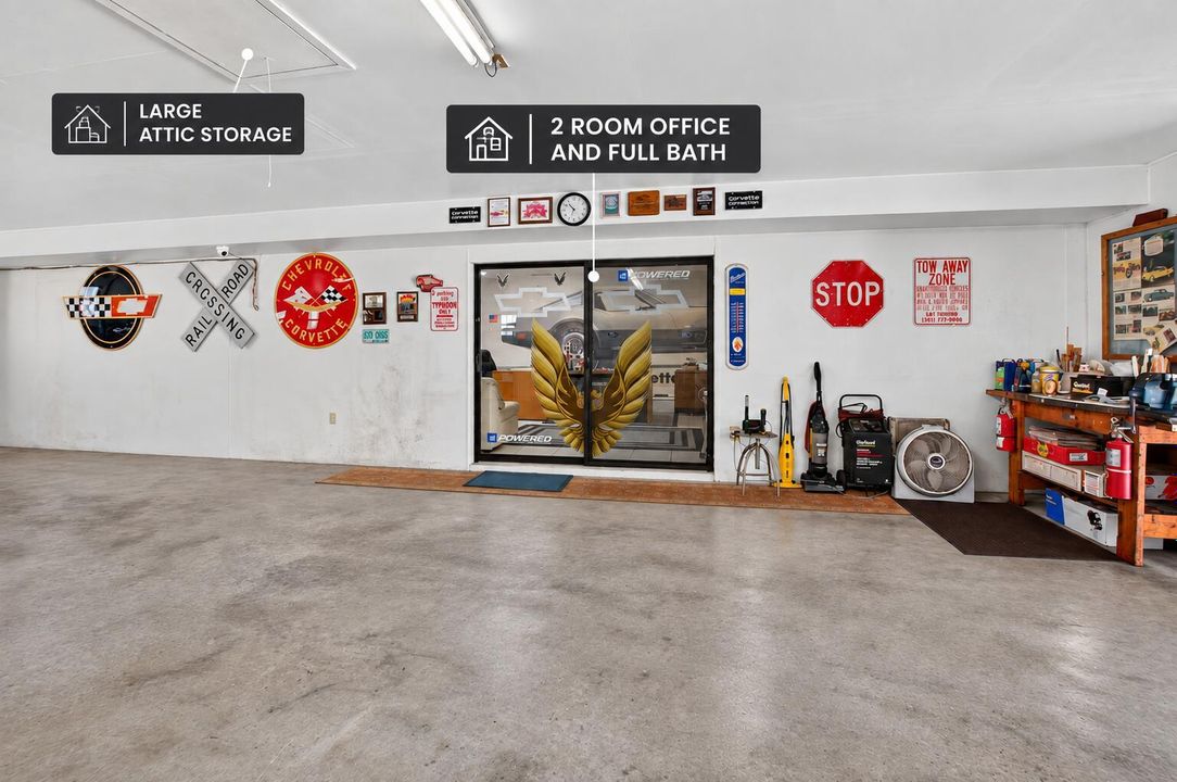 Outside Garage Entry