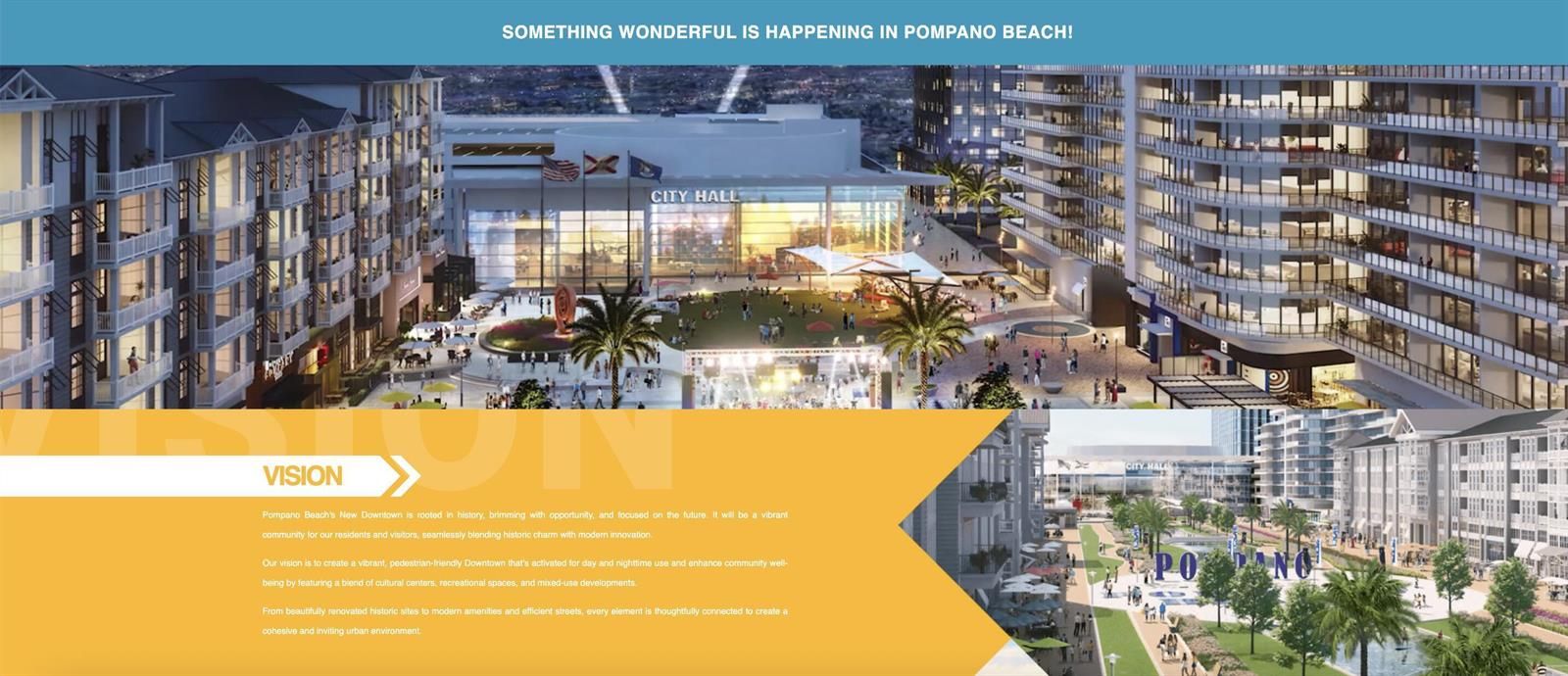 Pompano Downtown Vision
