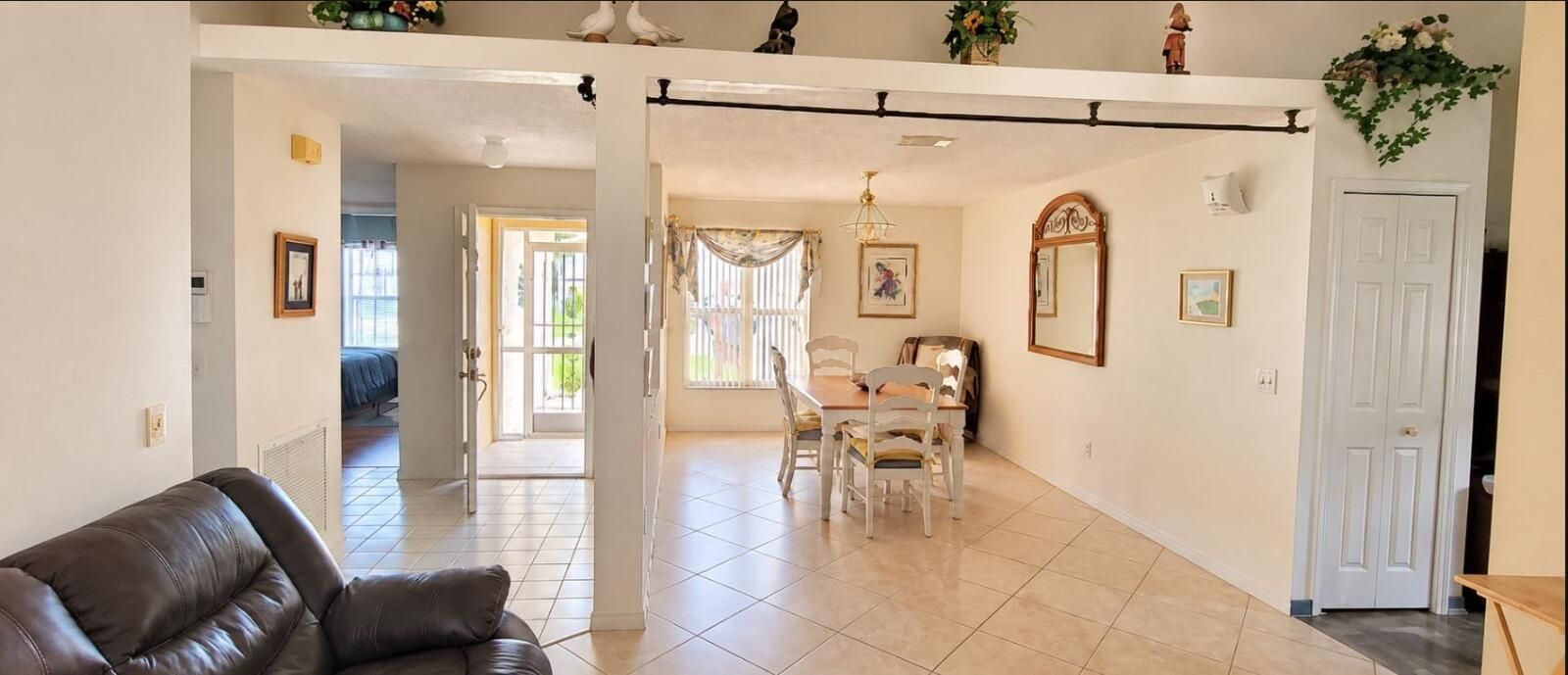 Open Living & Dining Area