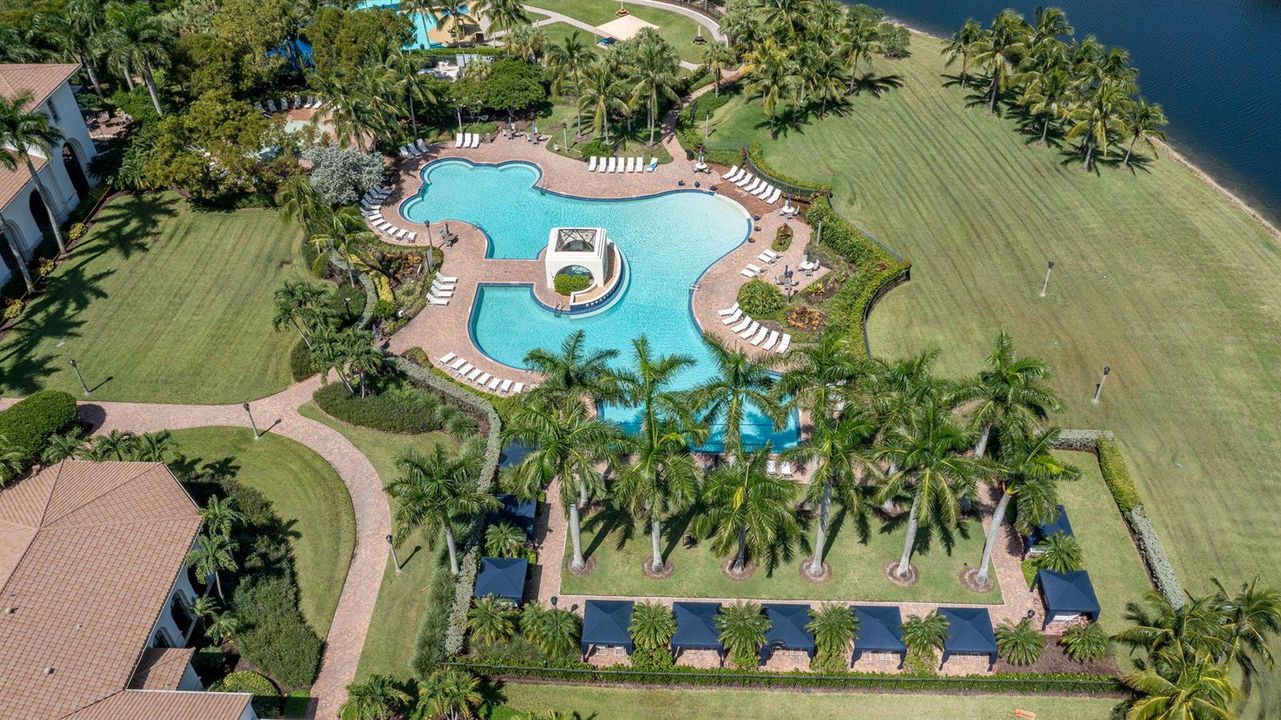 Clubhouse pool