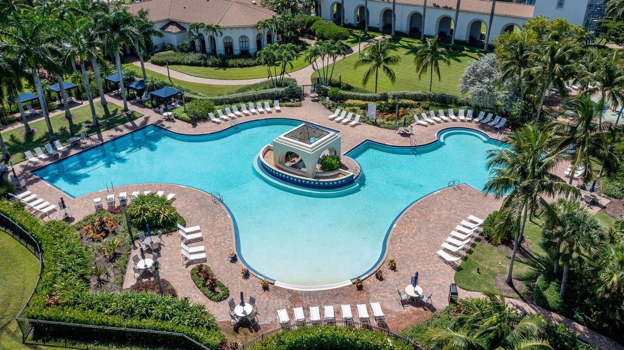Clubhouse pool