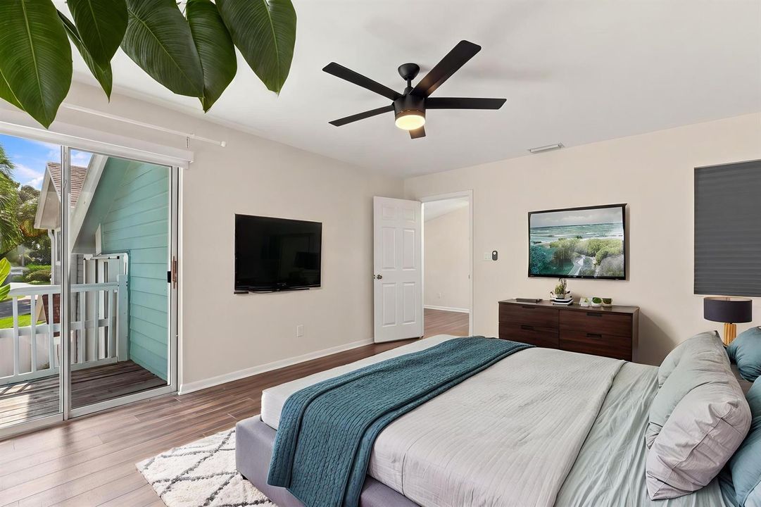Primary Bedroom - Virtually Staged