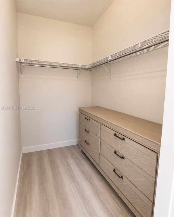 Bedroom 2 walk-in closet