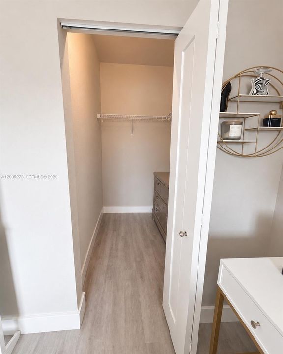 Bedroom 2 walk-in closet
