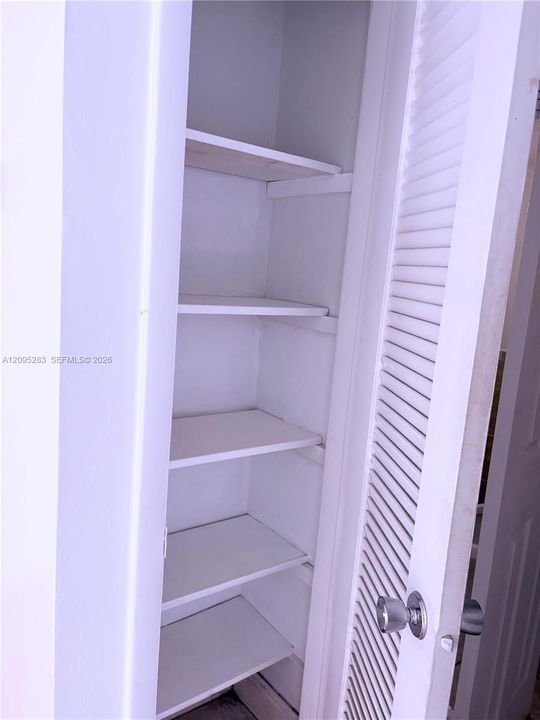 Linen closet