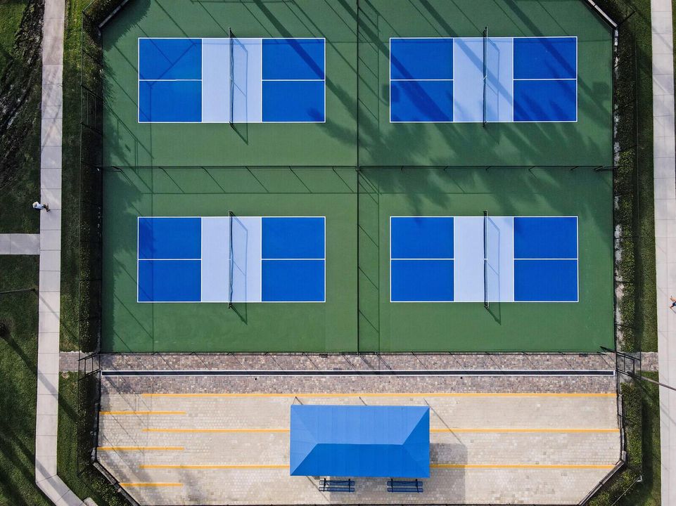 BV - Pickleball Aerial